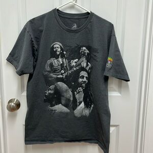 Vintage Zion Bob Marley‎ Graphic T Shirt - L